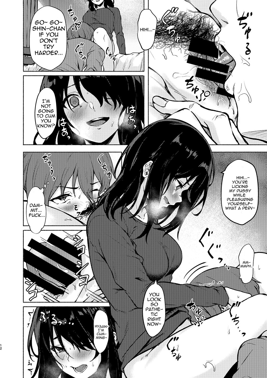 Hentai Manga Comic-Without Control of Your Dick, You Really Cannot Do anything huh? Shin-chan~-Read-10